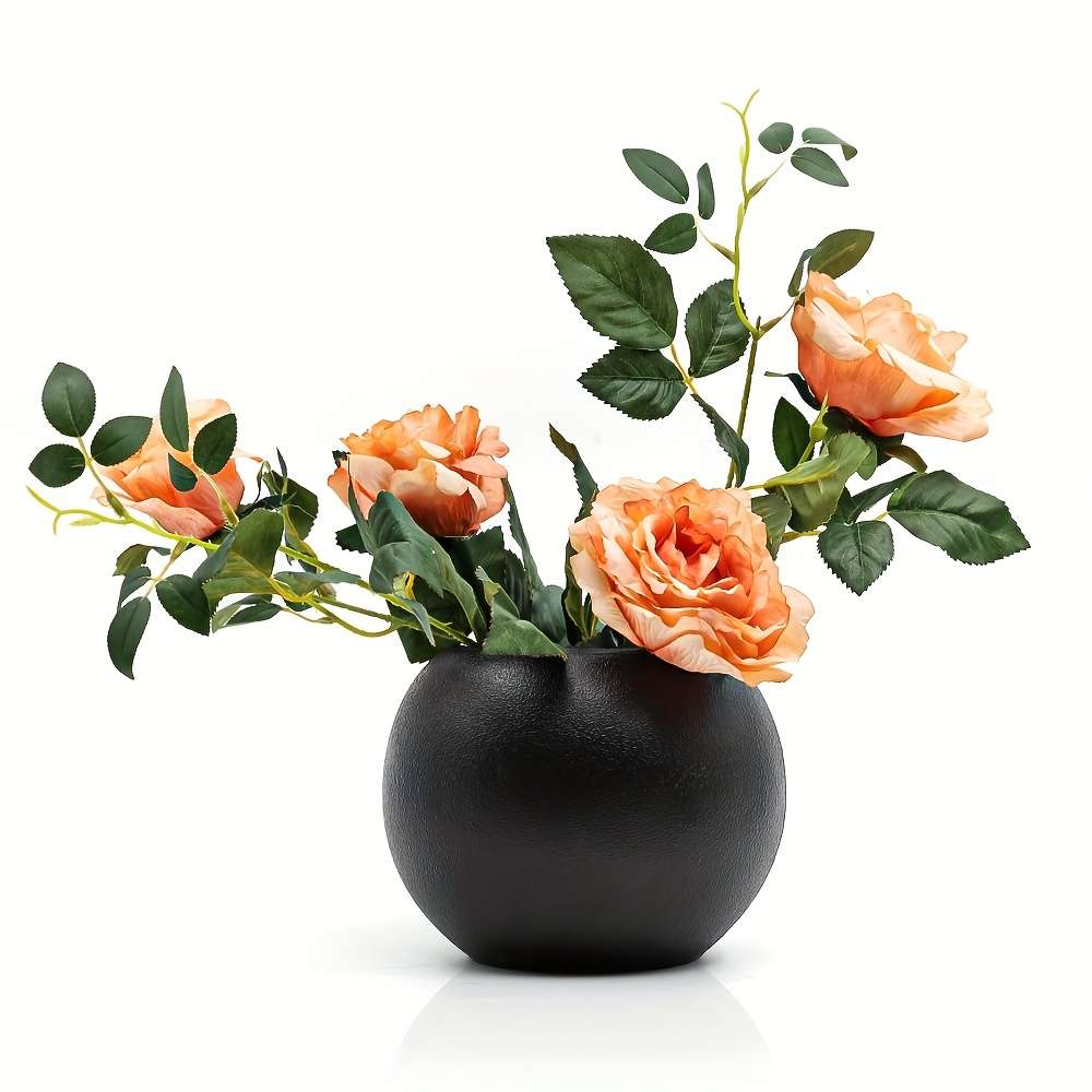 Flowerpotsize Size 18Cm Blackcolor  Empty Basin