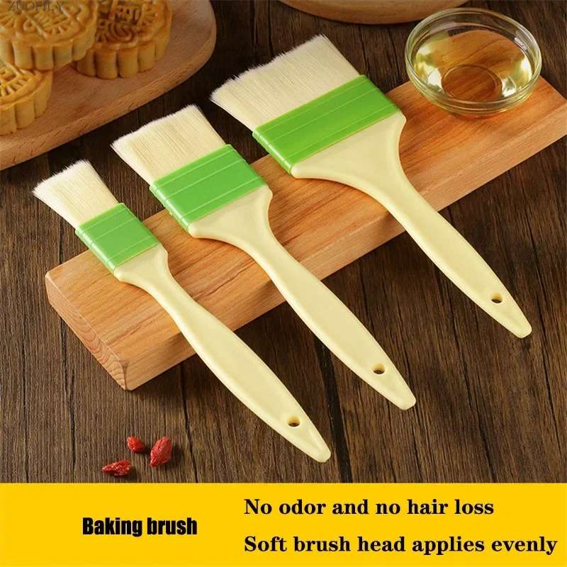Baking Brush Color Green Quantity 3Pcs