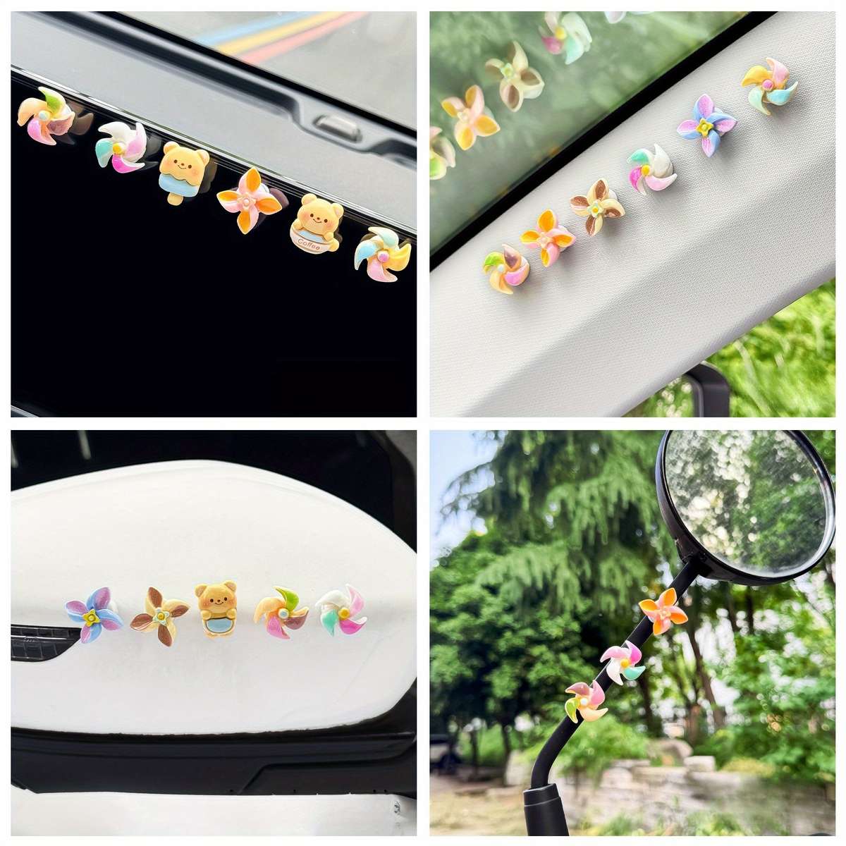 Car Interior Decor  9Pcs