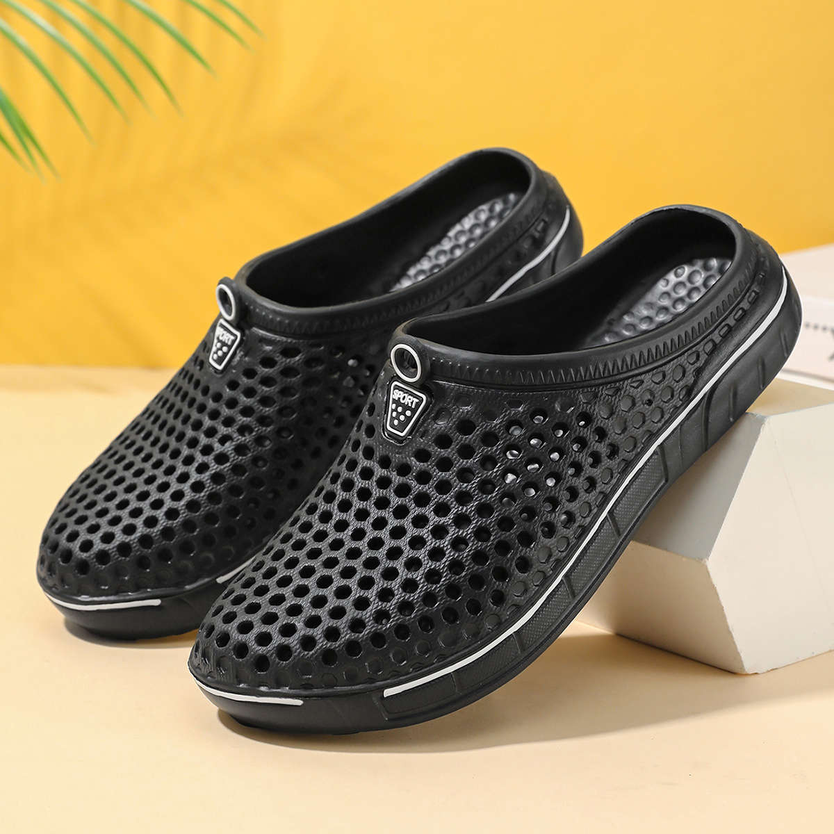 Sandals Color Black Size Uk 9