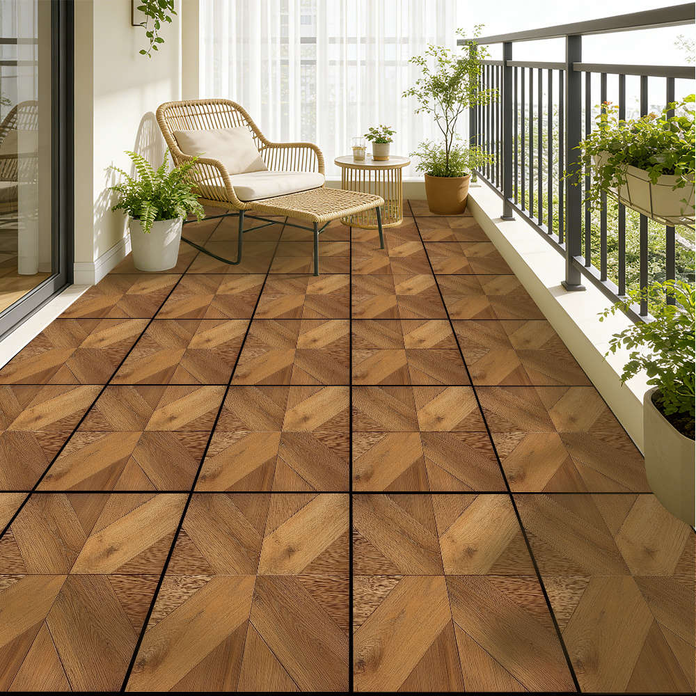 Self Adhesive Floor Stickers 30.0X30.0Cm 10Pcs