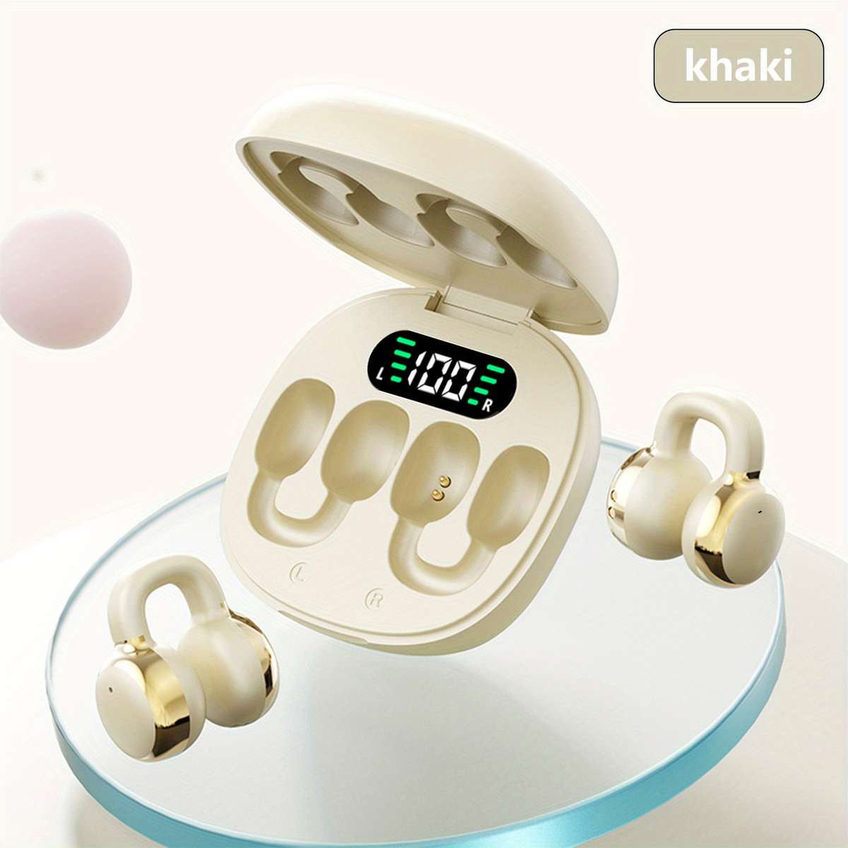 Rechargeable Wireless Earbuds Headphones Headset