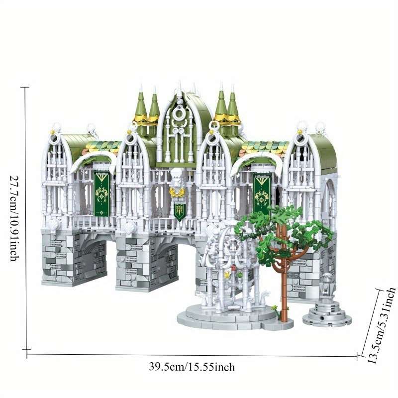3D Building Model Puzzle Set Model Bk 33240