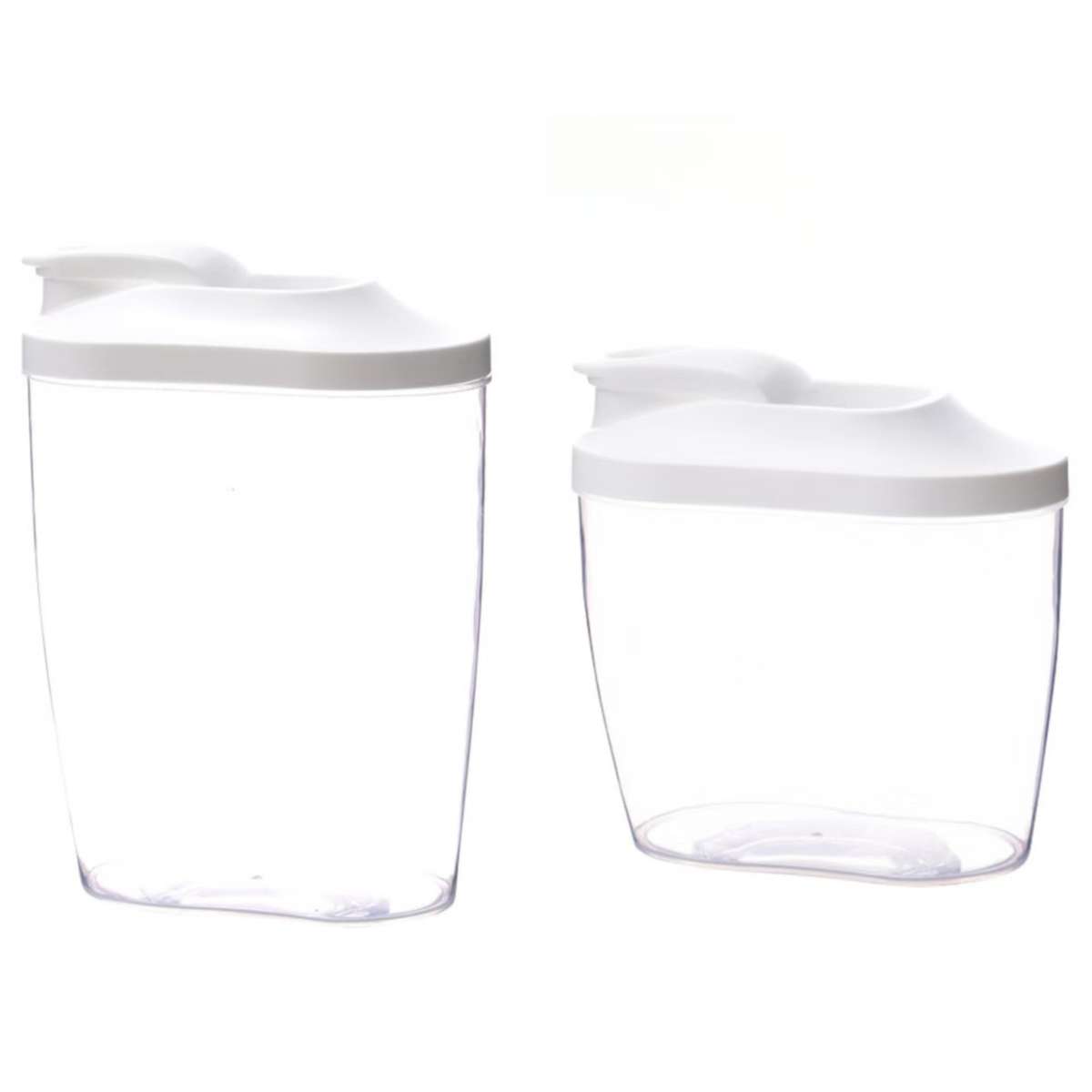 Sealed Jar Color 2Pcsset White1L1.5L