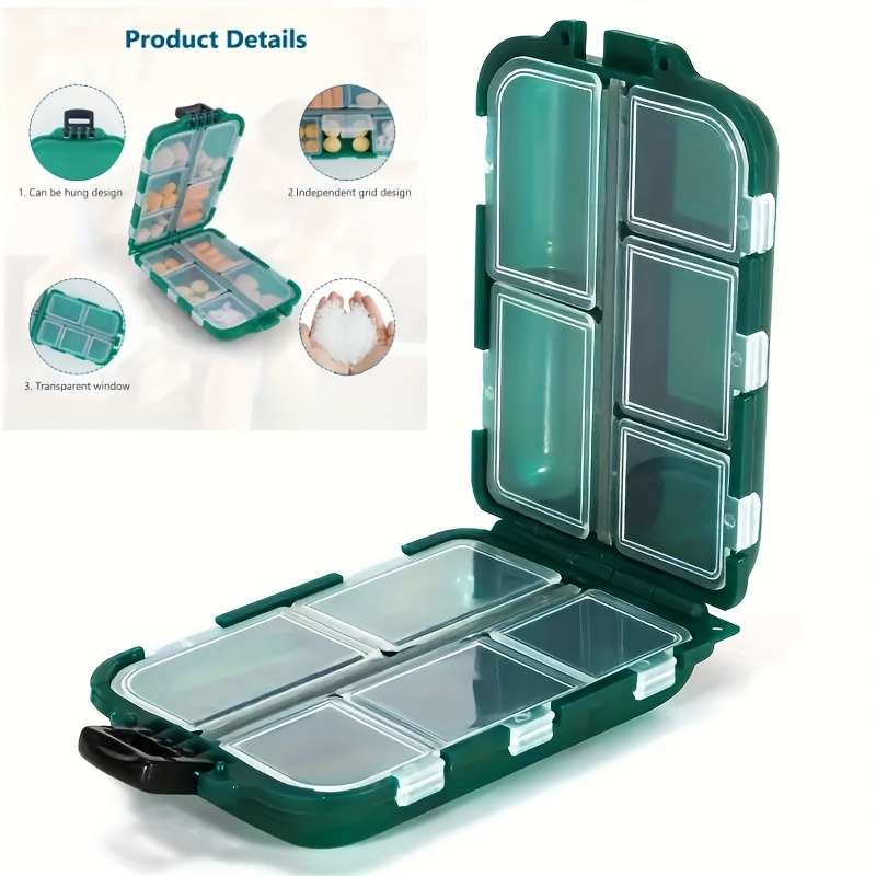 Antibacterial Box 2Pcs Greenblack