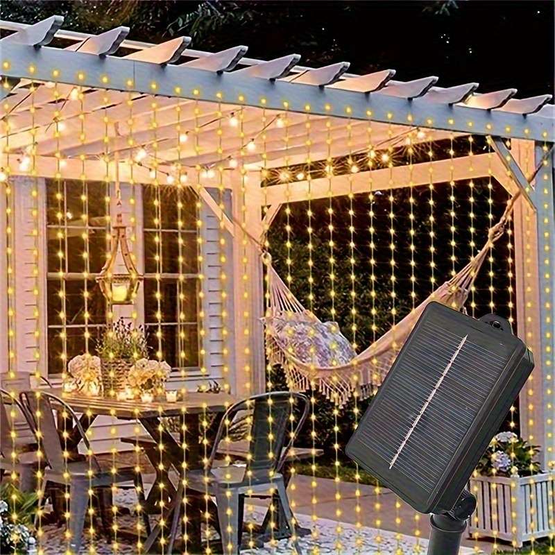 200 Led Solar Powe Fairy Lights Color 2M