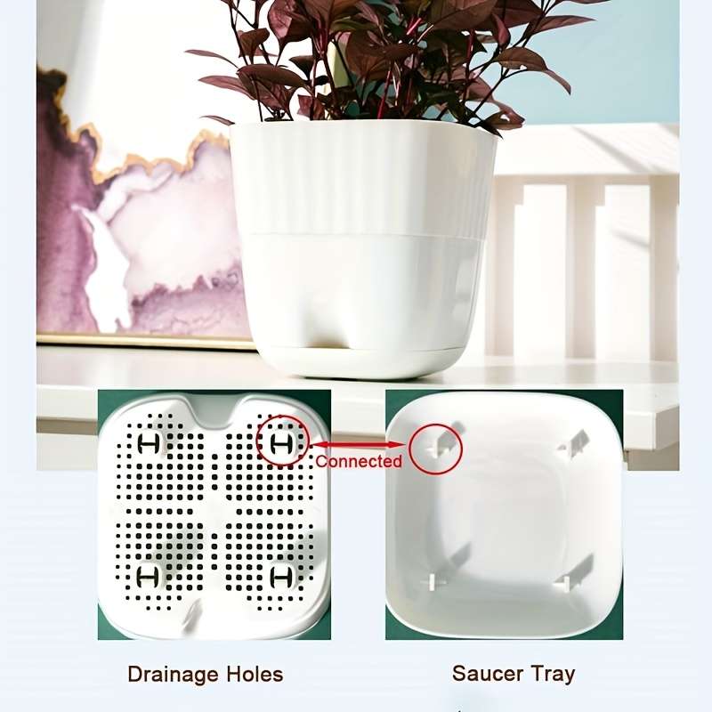 Flowerpot  6 Piecescolor Green