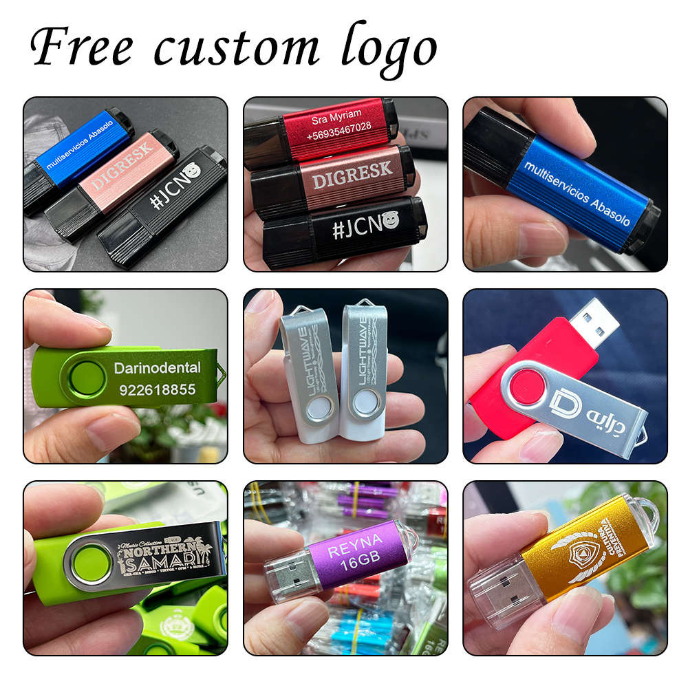 Usb Flash Drive Color Red Storage 2Gb