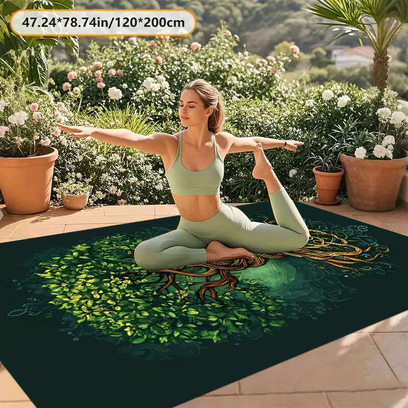 Yoga Mat 47.2Inx78.7In120Cmx200Cm
