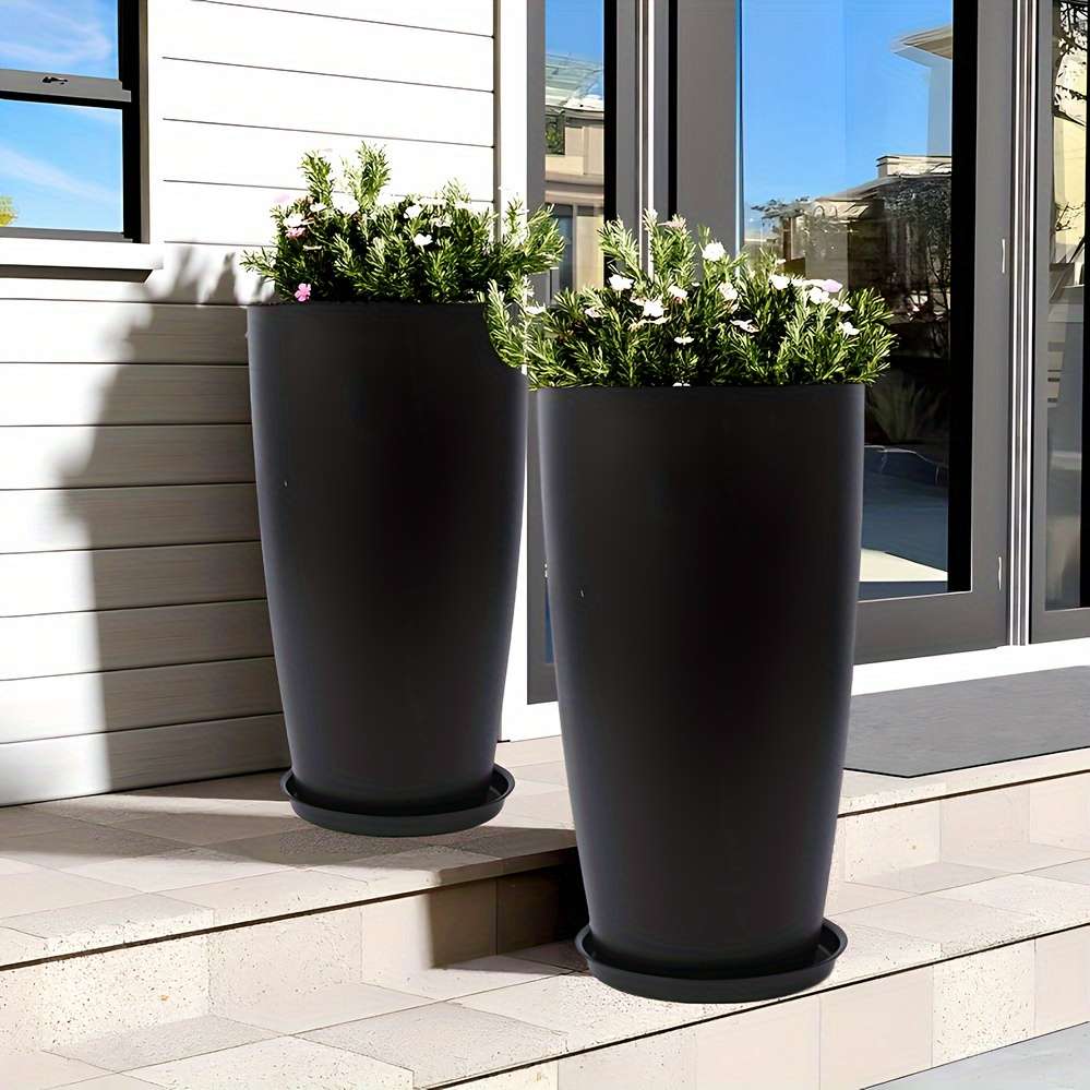 Flowerpot Color Black Quantity2Pcs