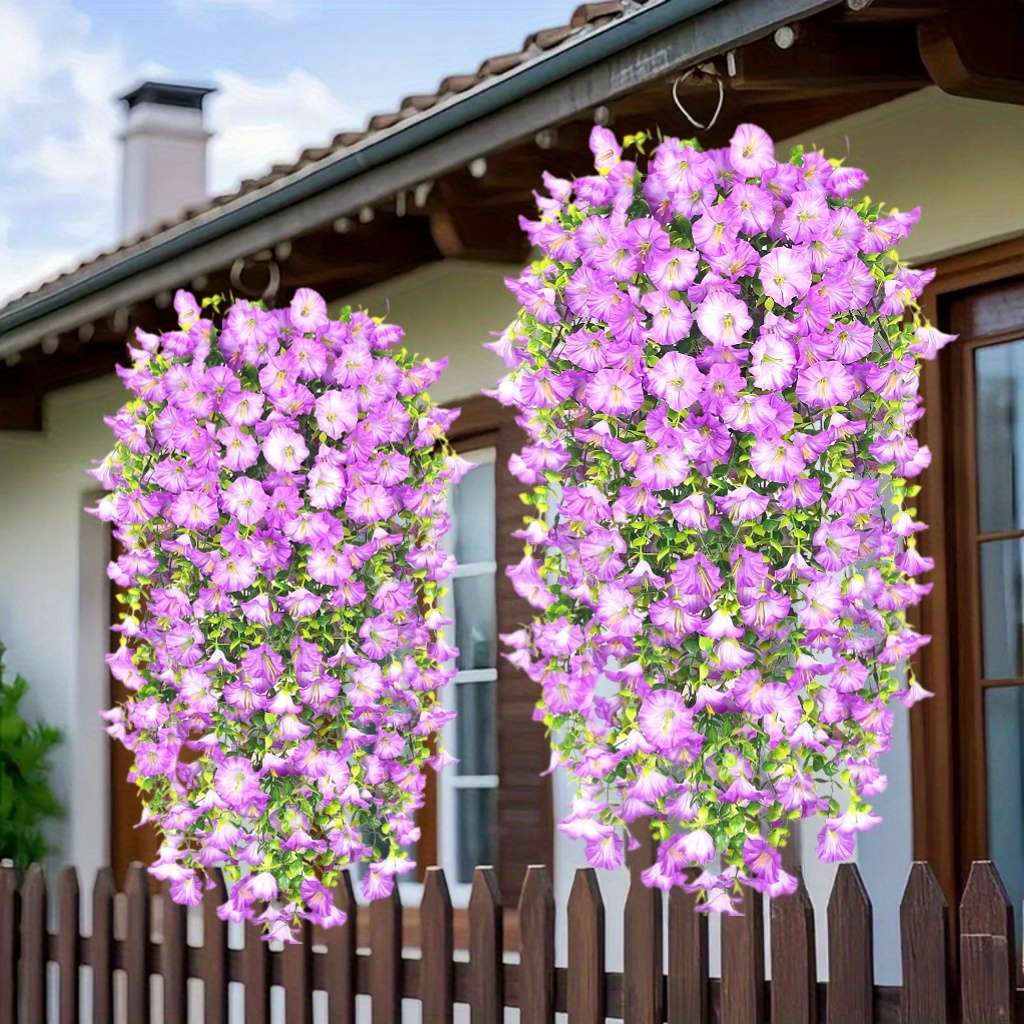 Simulated Flower Color 2Pcslight Purple