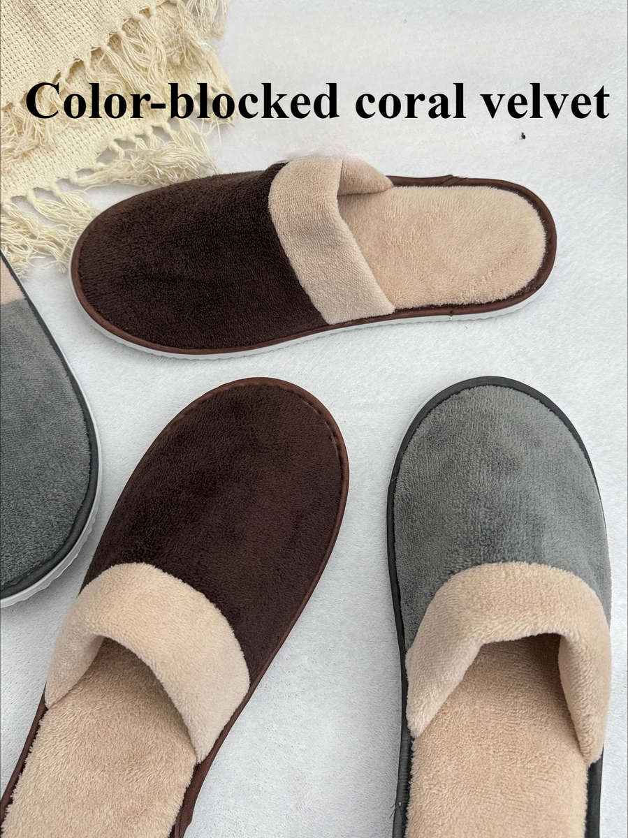 Cotton Slippers Color Grey Sizeuk 9.5