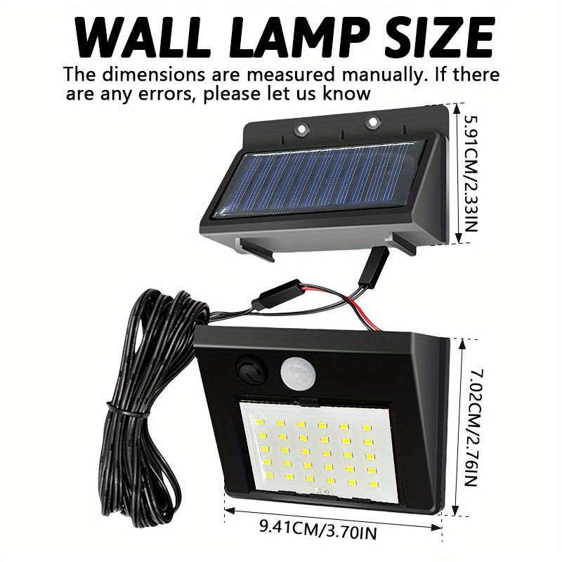 Solar Emergency Lights Quantity 2Pcs