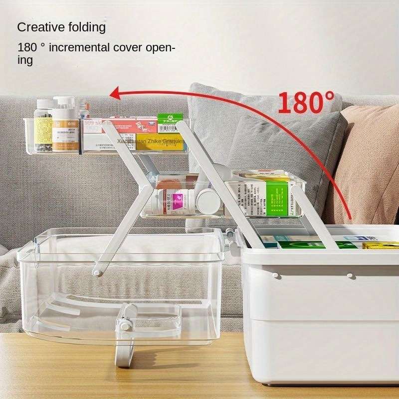 Antibacterial Box Ivory White Big Mac 38*21.5*27.5Cm