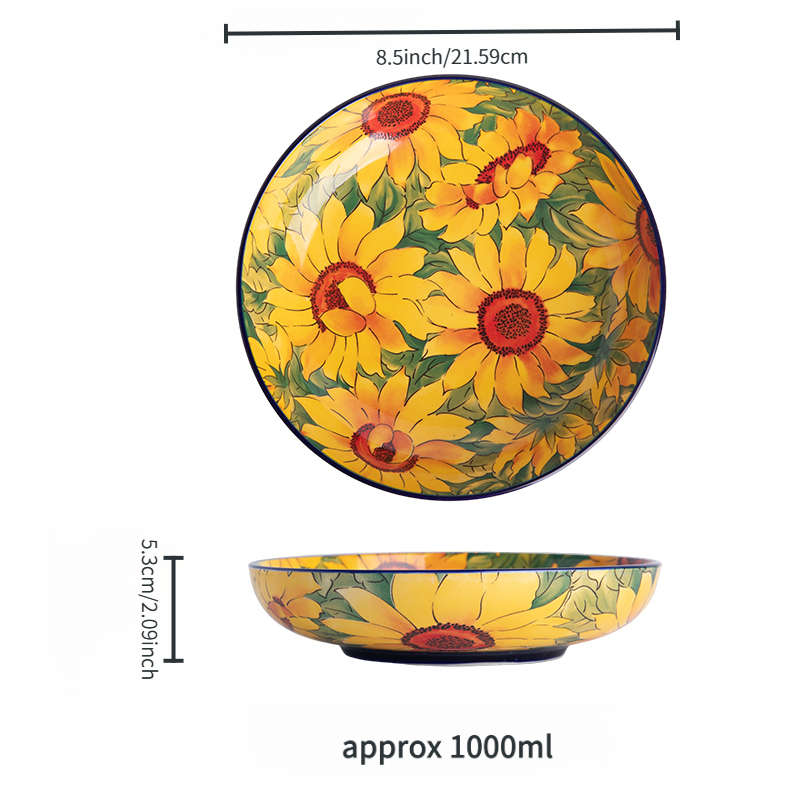 Bowl Color 21.59 Cm 1 Pcs