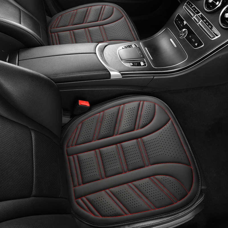 Car Seat Cushion Black And White Color Quantity 2Pcs