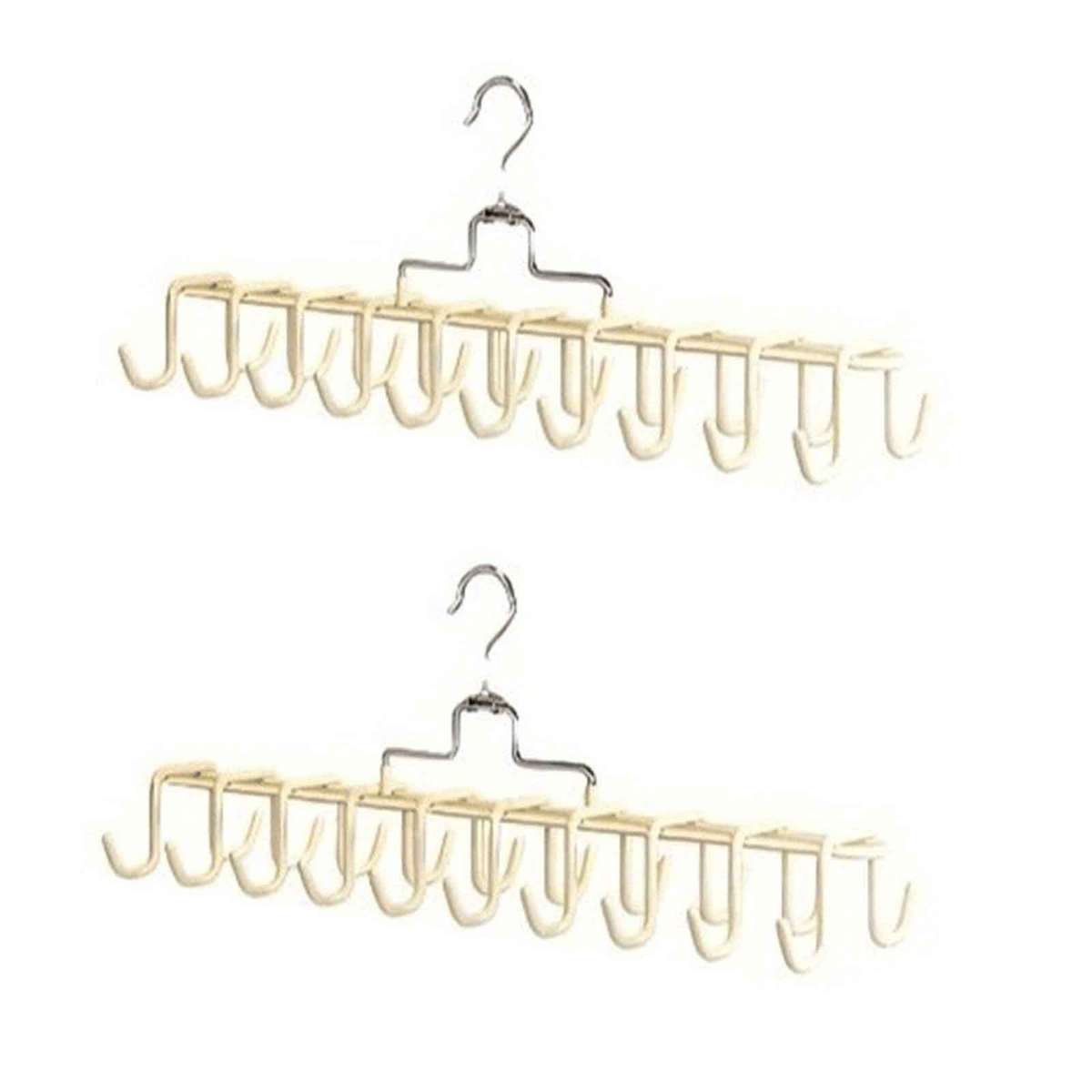 Clothes Rack Apricot2Pcs