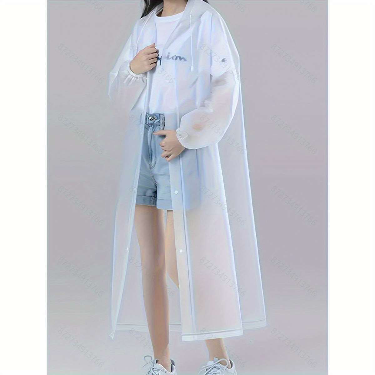 Raincoat Whitegrey Size Onesize