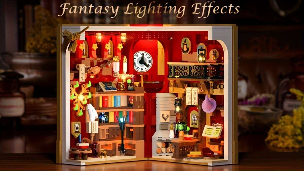 3D Building Model Puzzle Set Model Wlz 3104