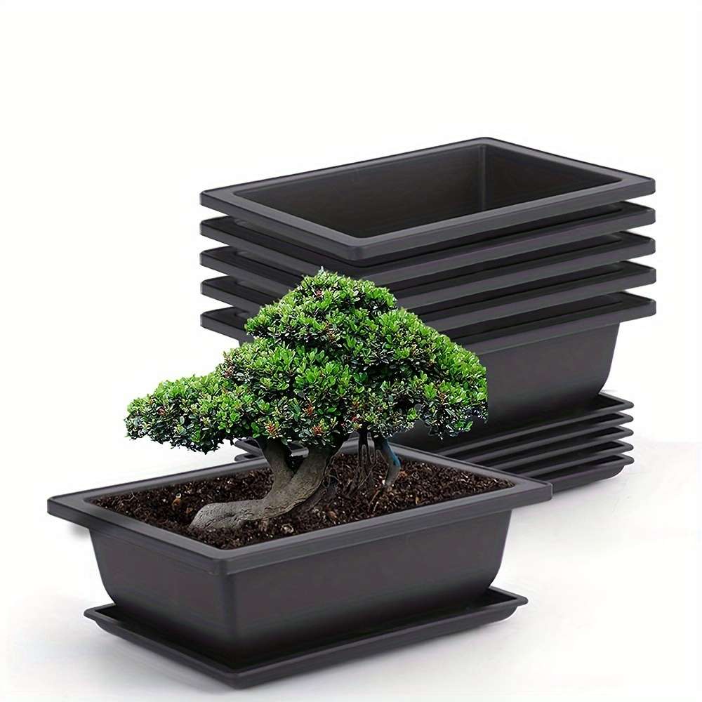 Flowerpot  Flower Pot-6Pcsmaterial Plastic