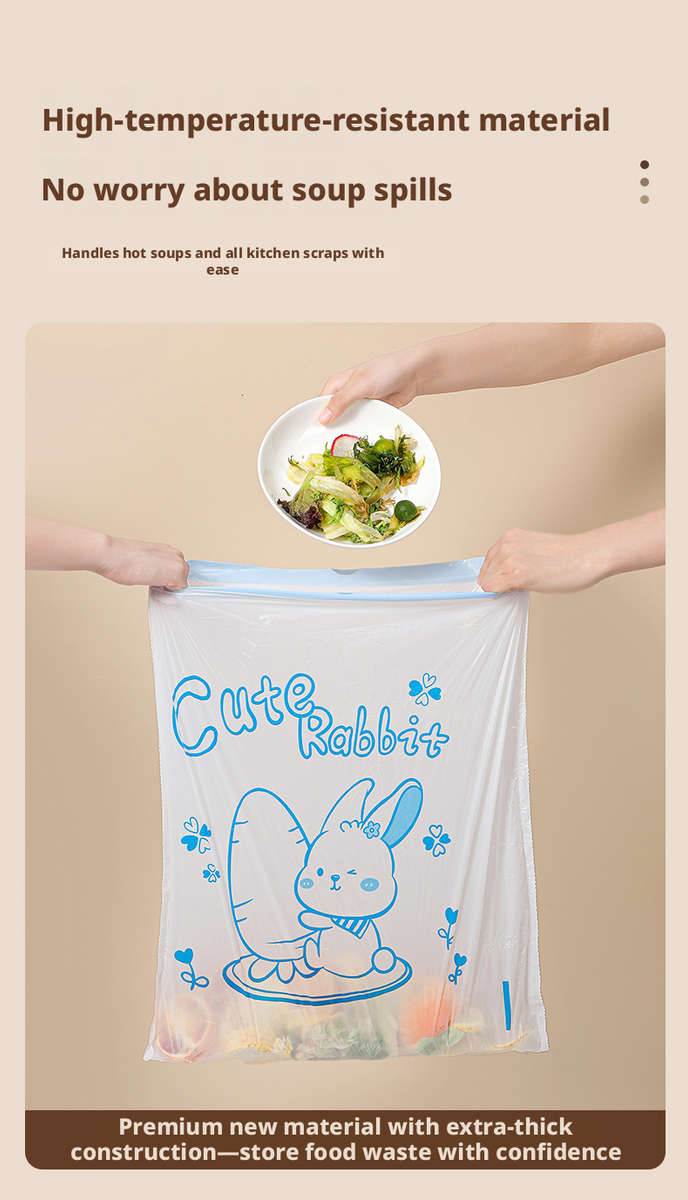 Trash Bag5 Rolls 2.4 Silksizegarbage Bag