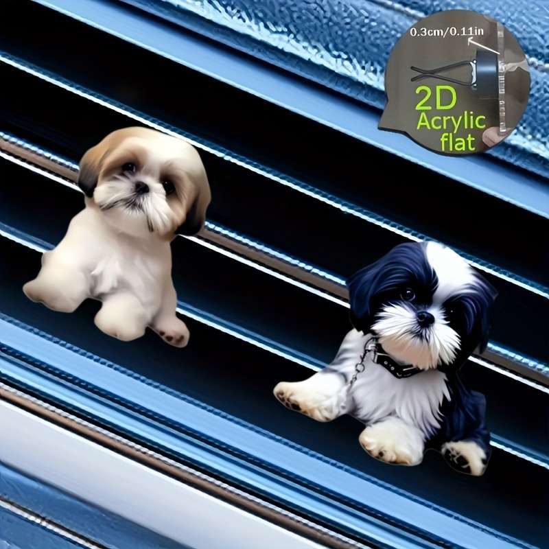 Car Interior Decor Style 2 Dogs