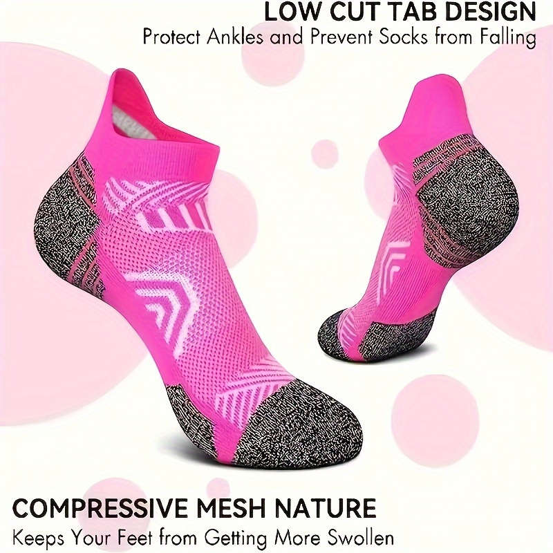 5 Pairs Random Colors One Size High Elastic Socks