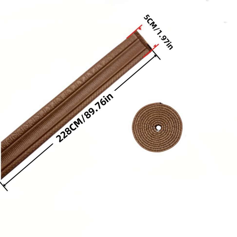 Pro Waterproof Furniture Wrap 675 color Brown-1 size 228x5cm