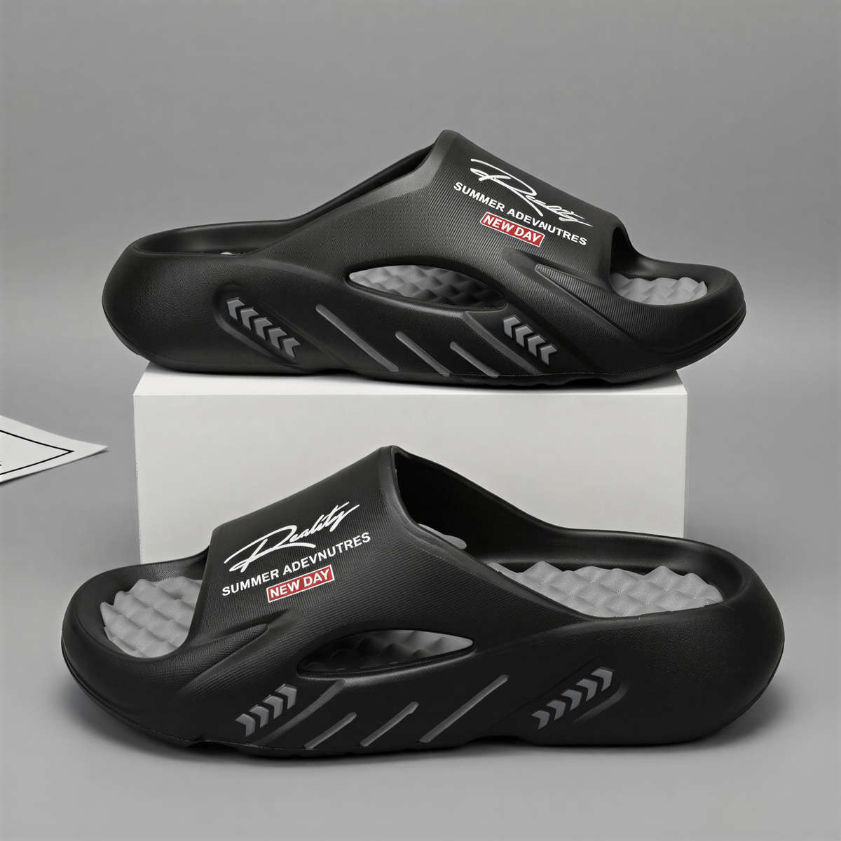 Sandals Color Ht Black Size Uk 8.5 9