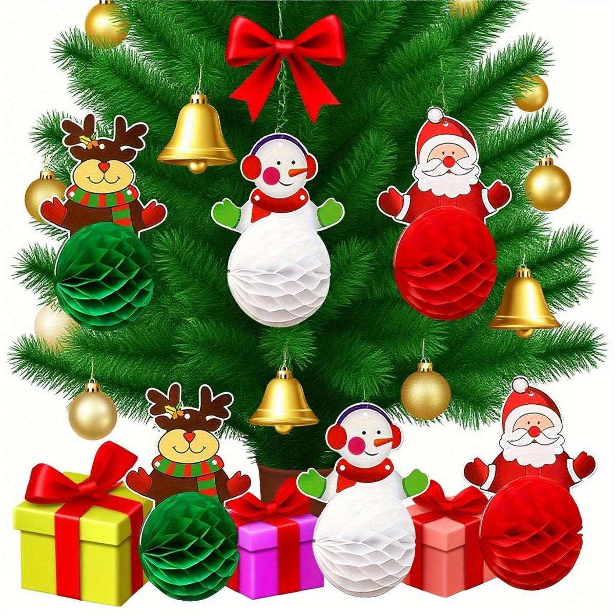 Christmas Decorations Style Christmas Quantity 6Pcs