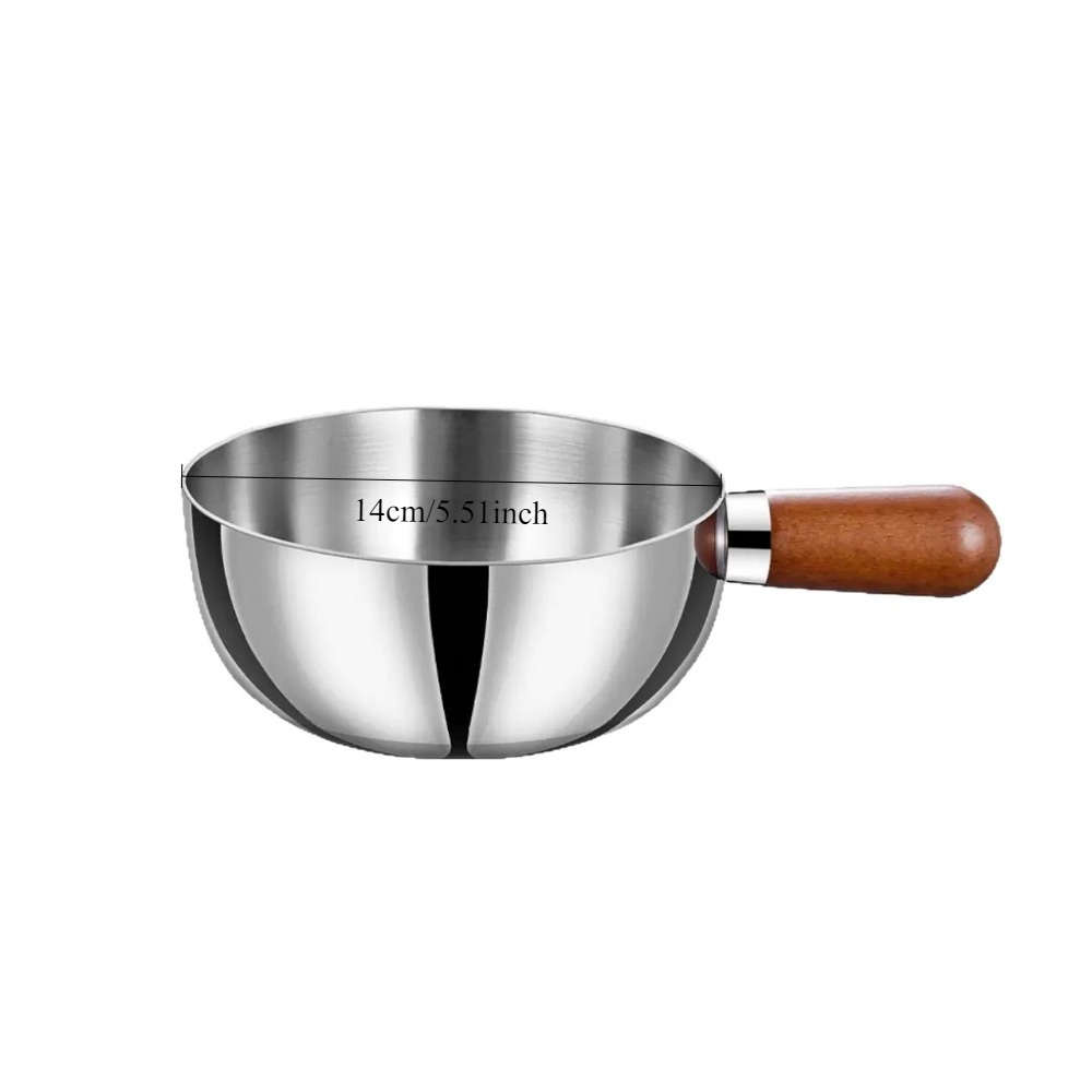 Luxury Stainless Steel Small Pot With Food Dining Room