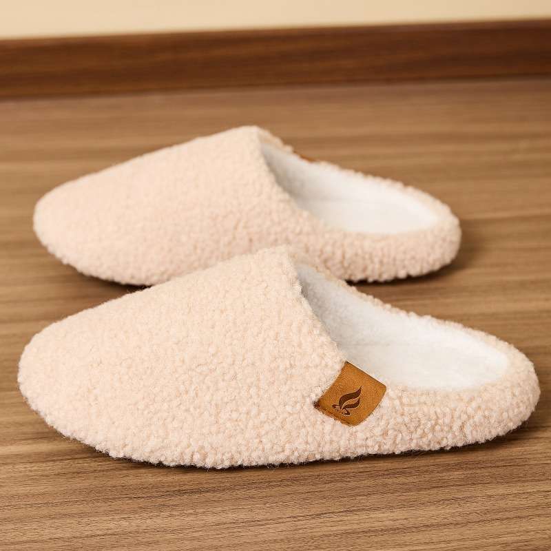 Cotton Slippers Color Grey Sizeuk 7.5