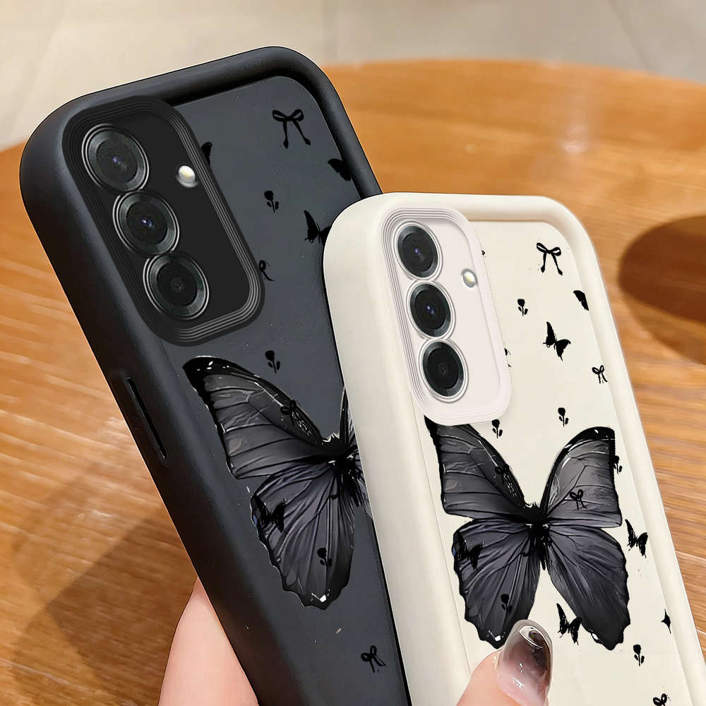 Phone Case Black Compatible Model Galaxy A7 2018