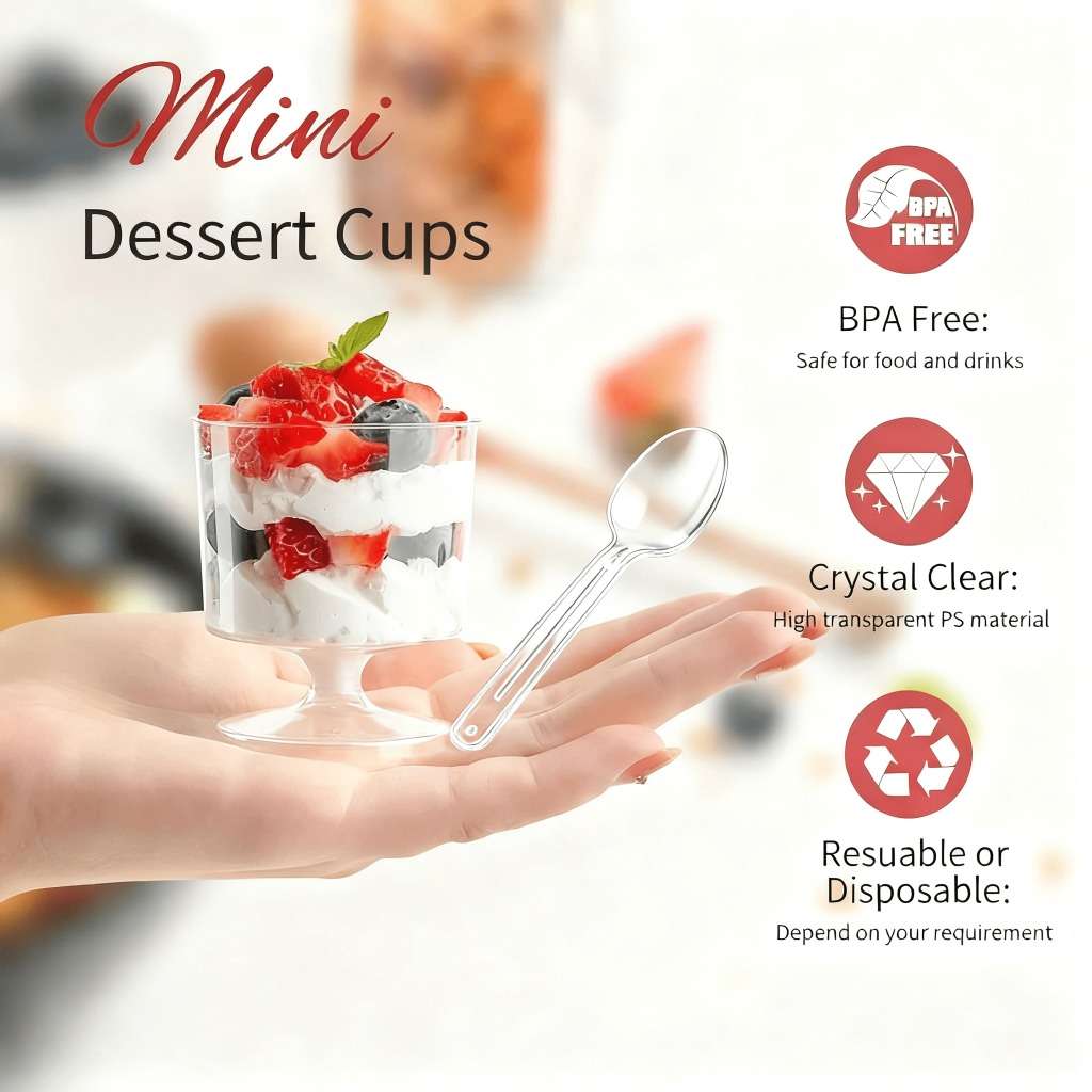 Water Cup Quantity Pack Of 40  20 Cups   20 Spoons