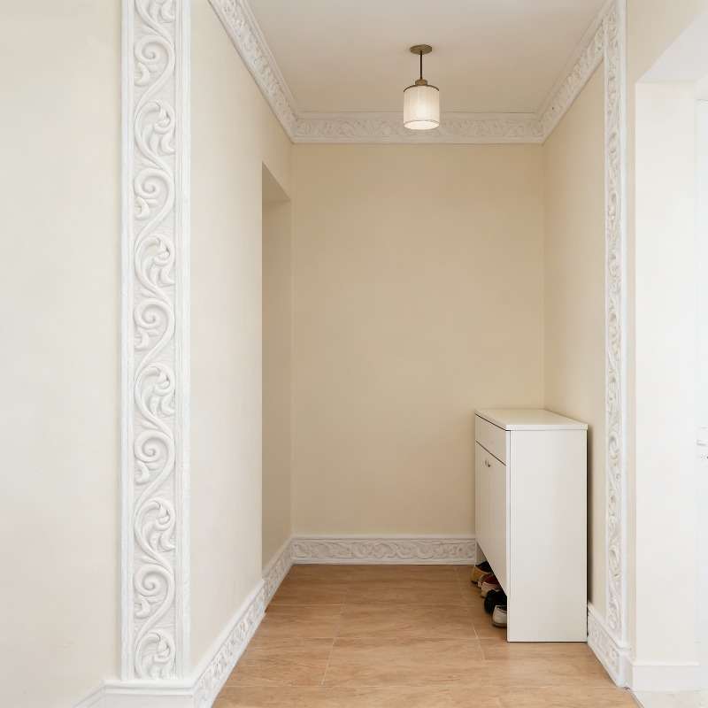 Skirting Board Snow White Quantity 3Rolls