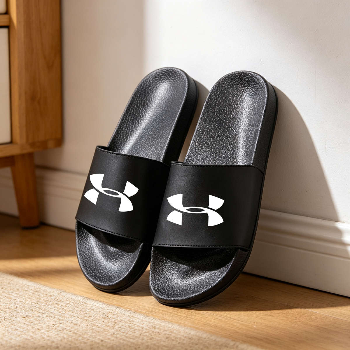 Sandals Color Slipper A  Black Size Uk 7