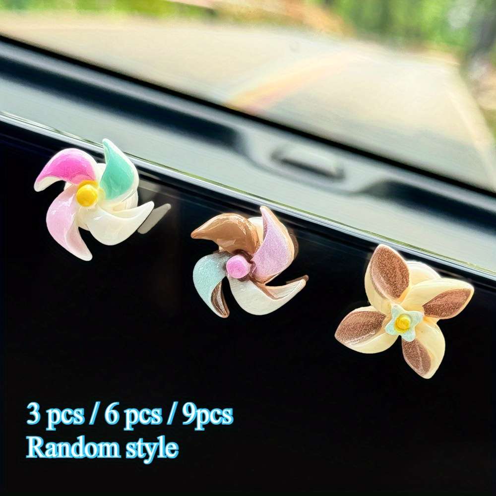 Car Interior Decor  9Pcs