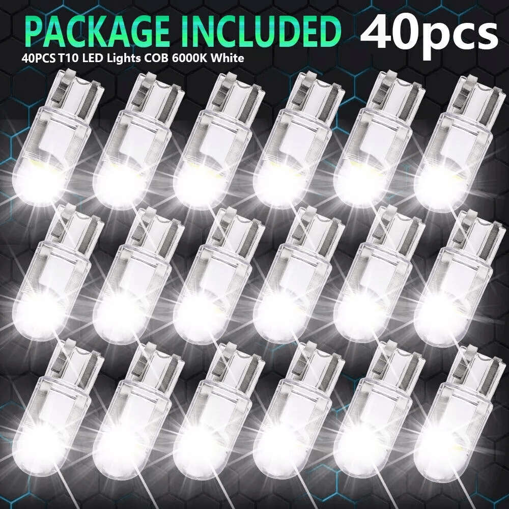Car Lights Quantity 40Pcswhite Lights