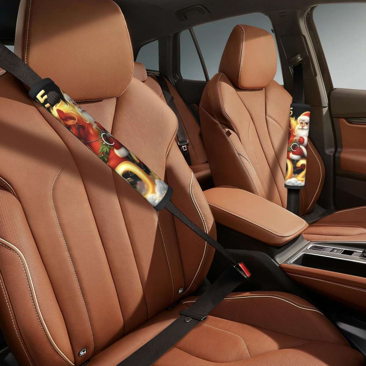 Car Steering Wheel Cover Mixed Color Quantity 3Pcs