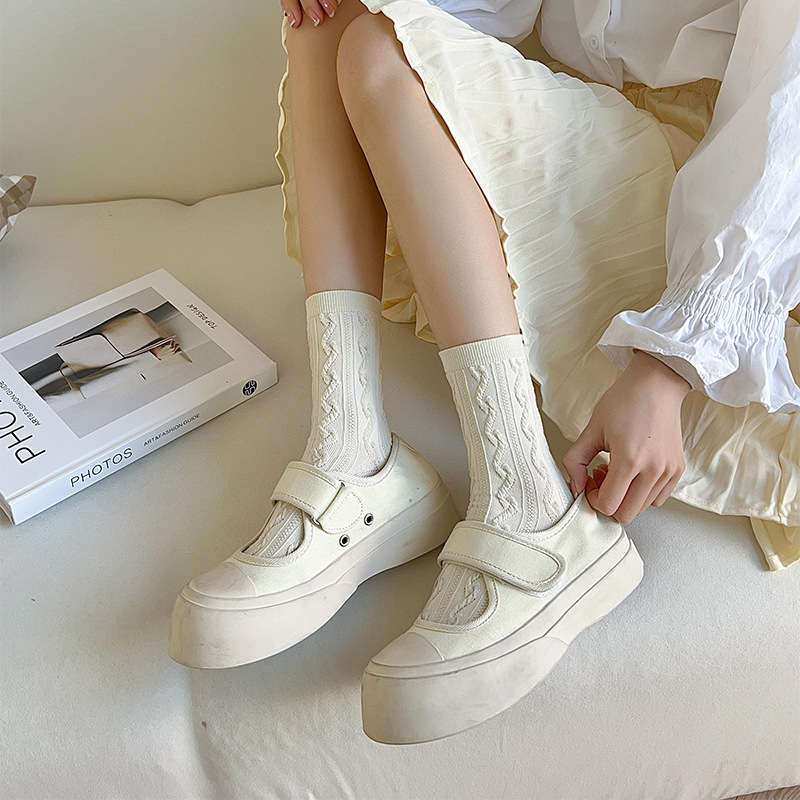 Women S Socks Color Mixed Color 5 Pairs Size Onesize