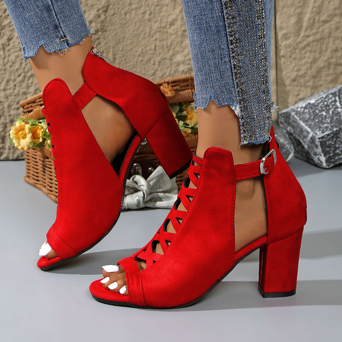Women S High Heels Color Black Sizeuk 2