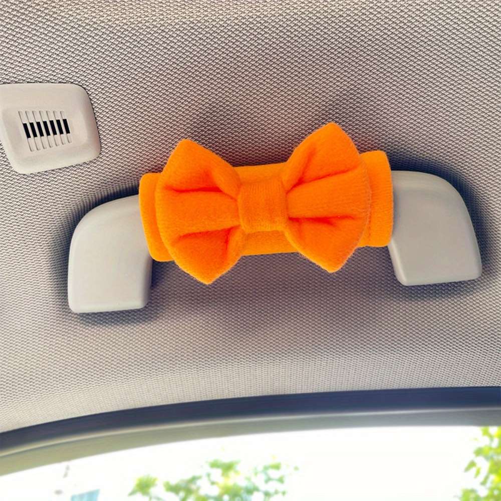Car Interior Decor Color 2Pcs Black