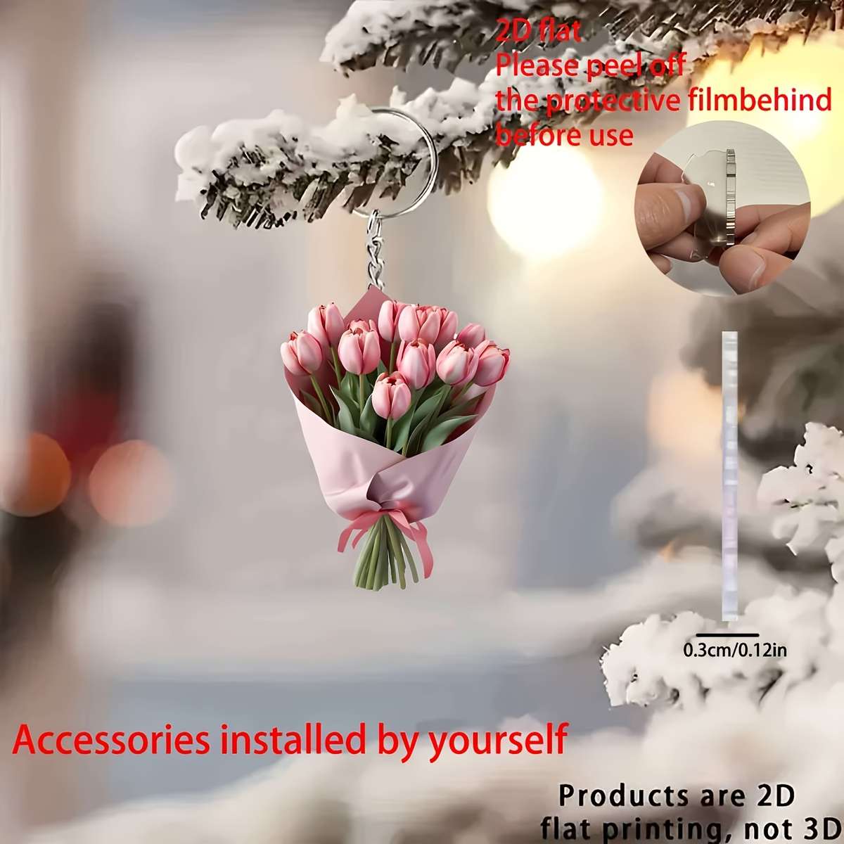 Keychain Ornament Quantity