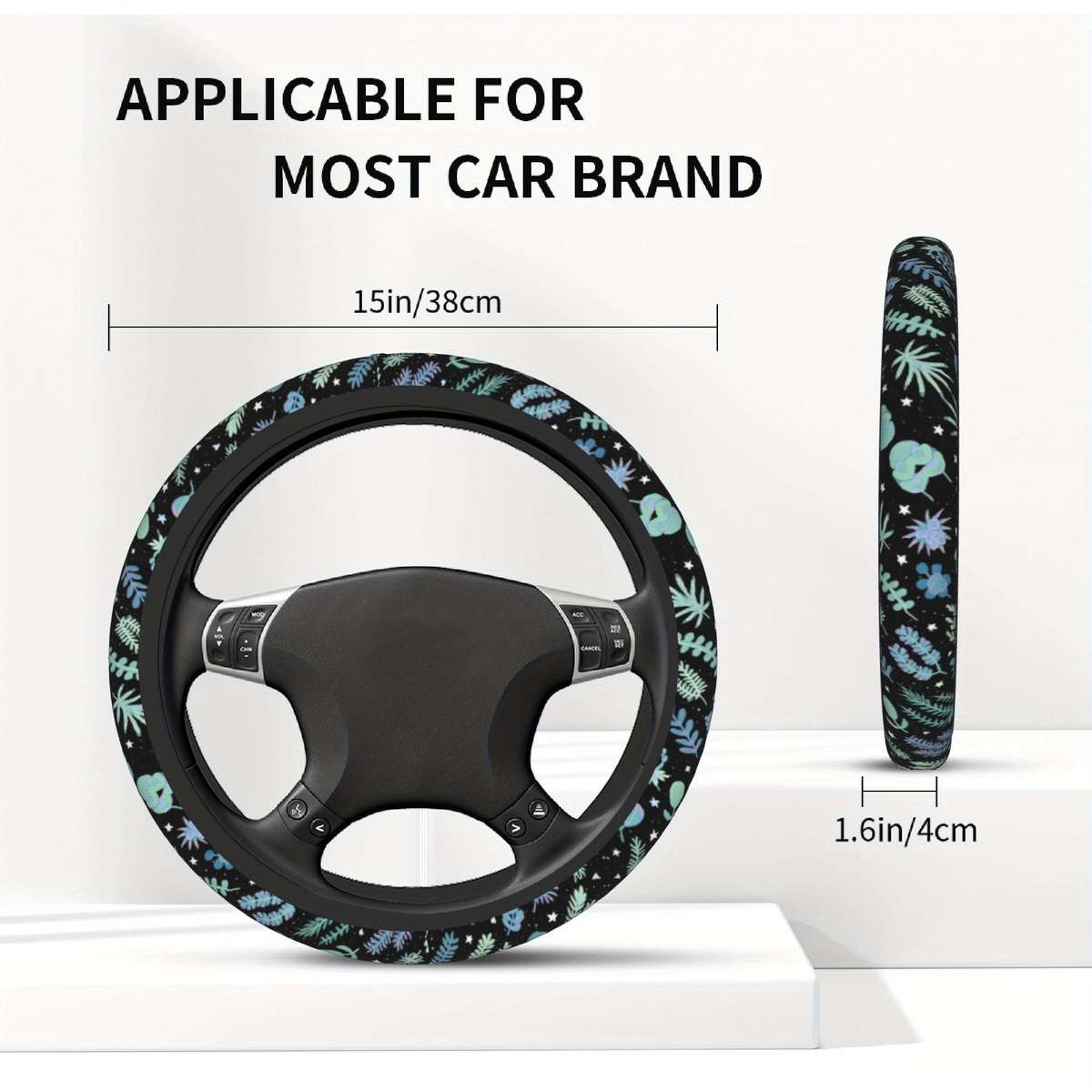 Car Steering Wheel Cover Multicolor Quantity