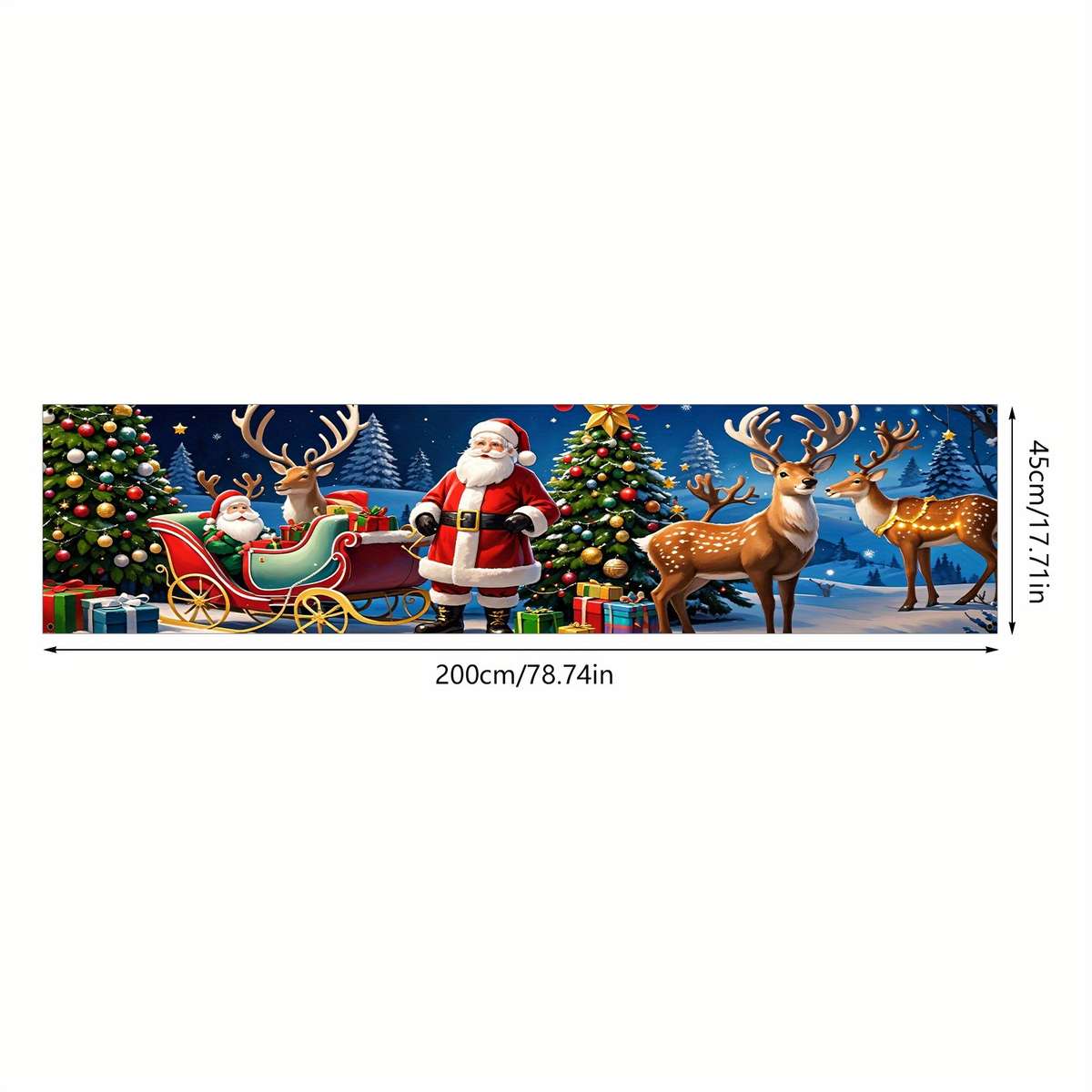Christmas Decorations Size 300X100Cm