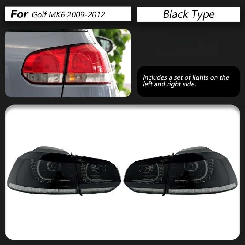 Car Lights Quantity 2Pc Black