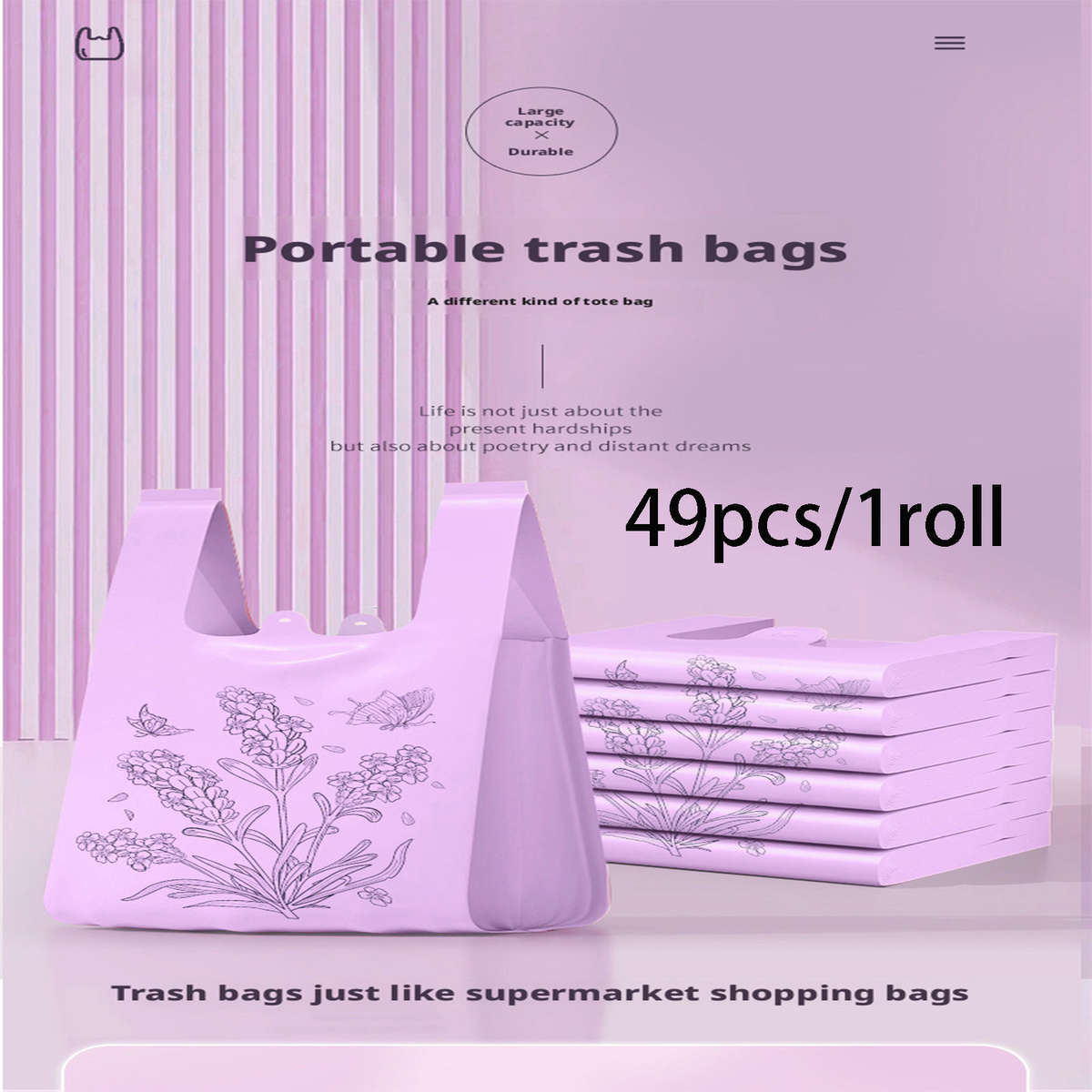 Trash Bag49Pcs1Roll