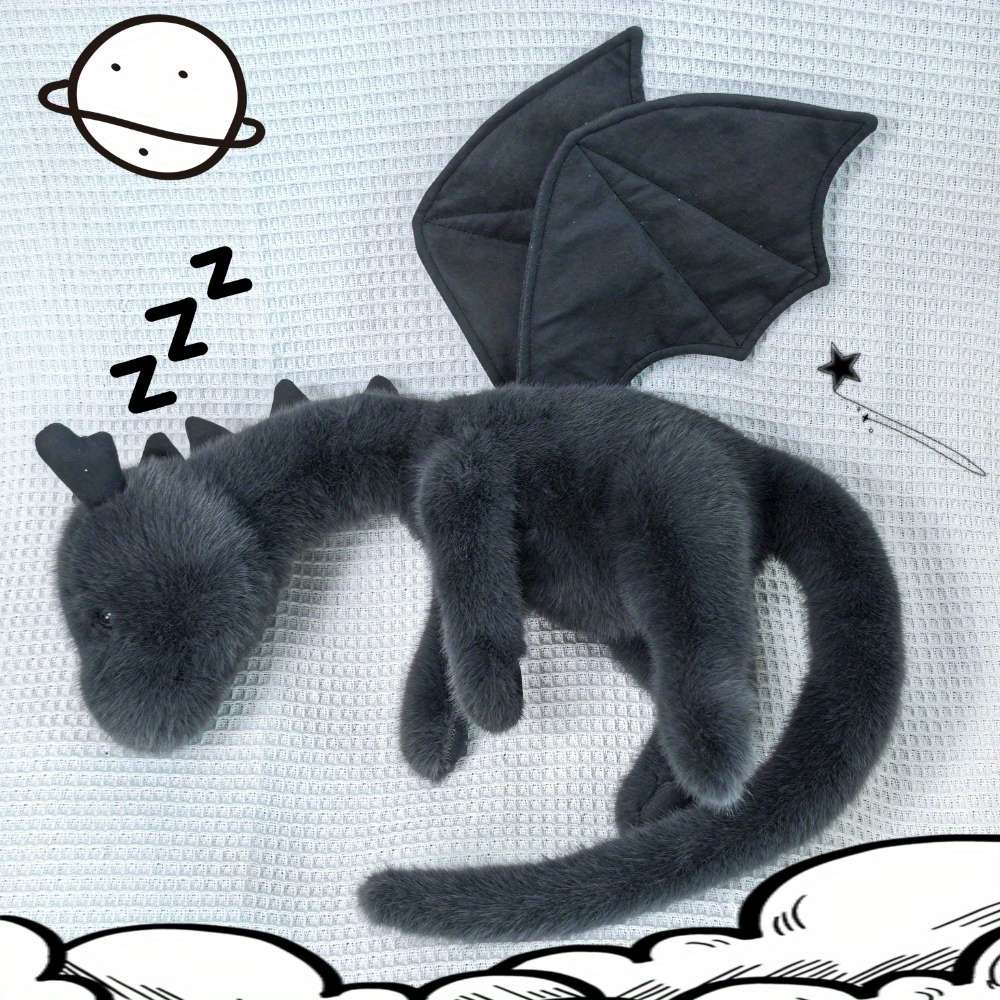 Plush Toyss Items Black Dragon