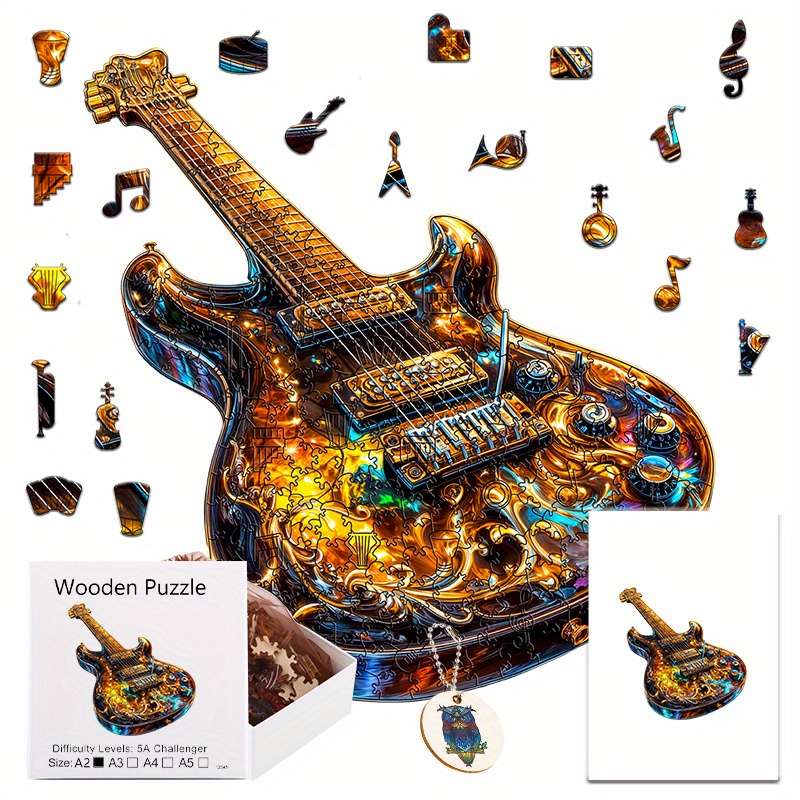 3D Puzzle Musical Instrument Model  Size A2 37Cm*14.57Inch