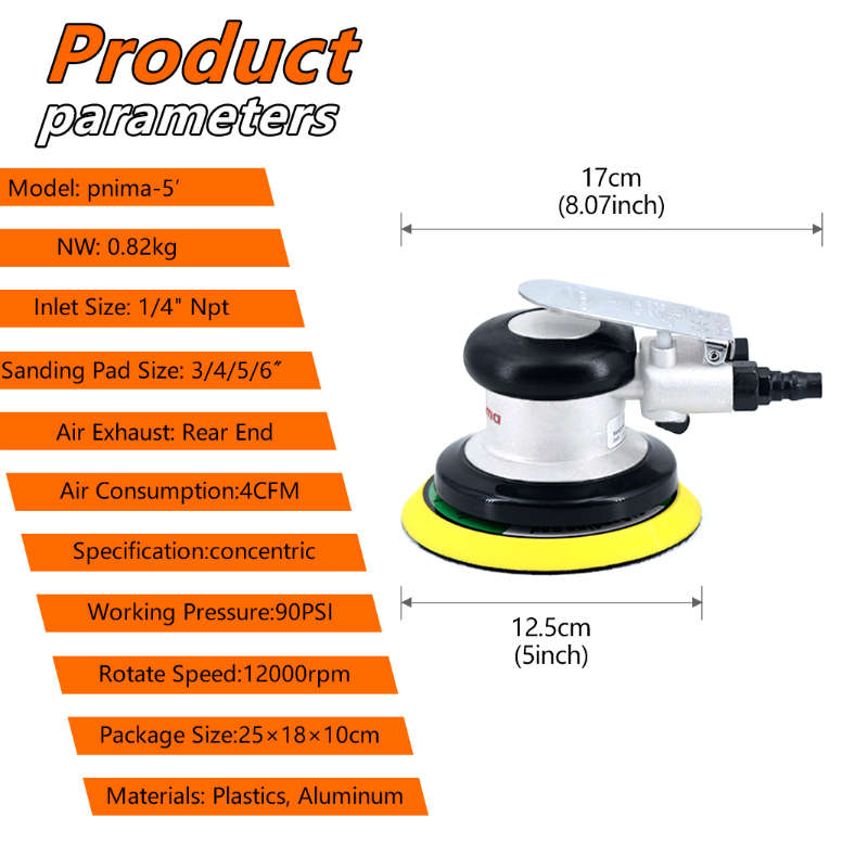 Industrial-Grade Pneumatic Sander